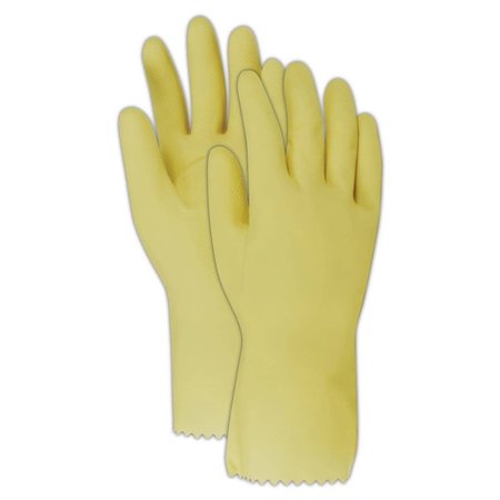 MAGID Chem & Liquid Gloves, Natural, 12 PK 782-9